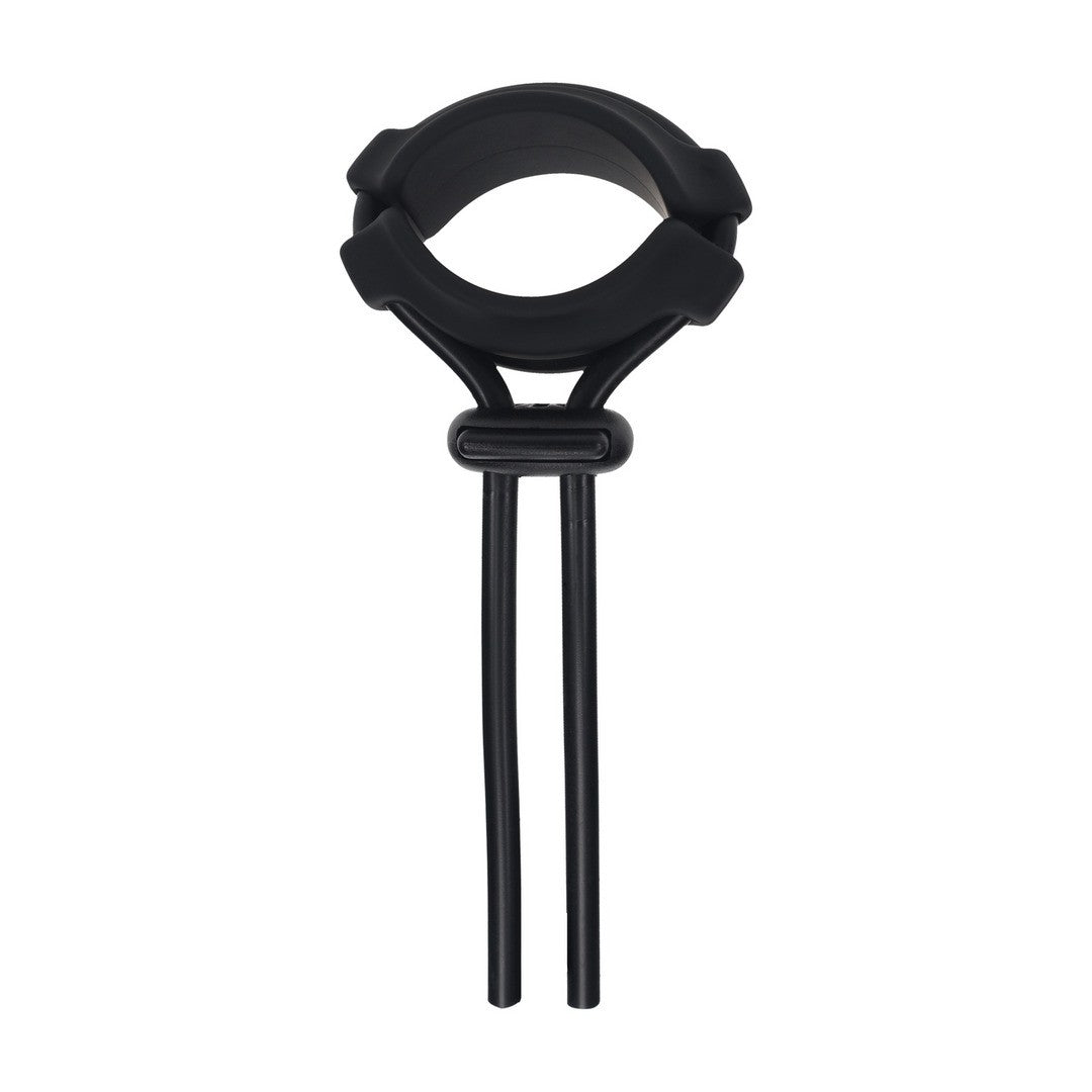 Penisring aus Silikon verstellbar und abnehmbar Schwarz 16,5 cm 1 Penisring aus Silikon verstellbar und abnehmbar Schwarz 16,5 cm