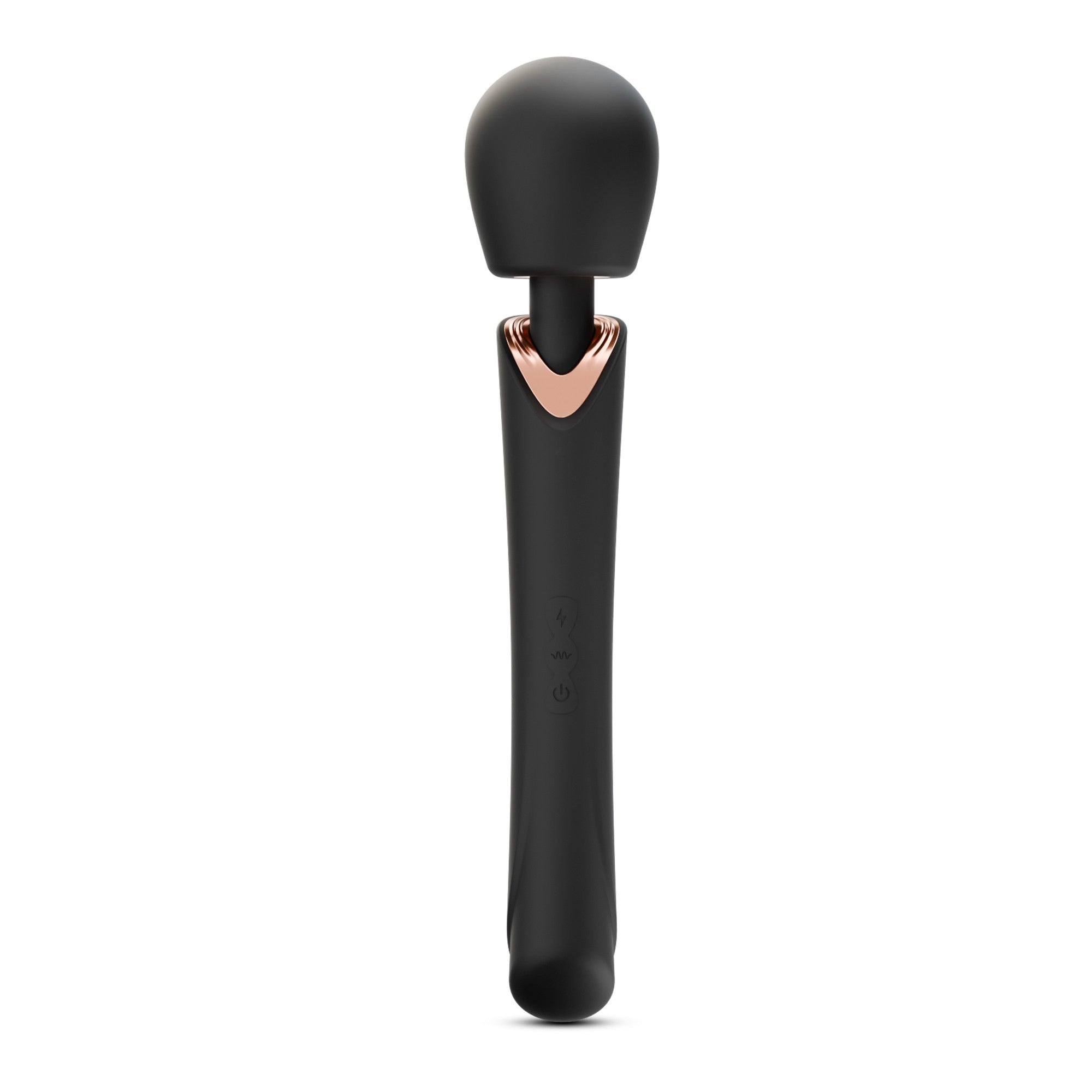 Massagestab Holly mit Akku Schwarz 30 x Ø 6 cm 1 Massagestab Holly mit Akku Schwarz 30 x Ø 6 cm