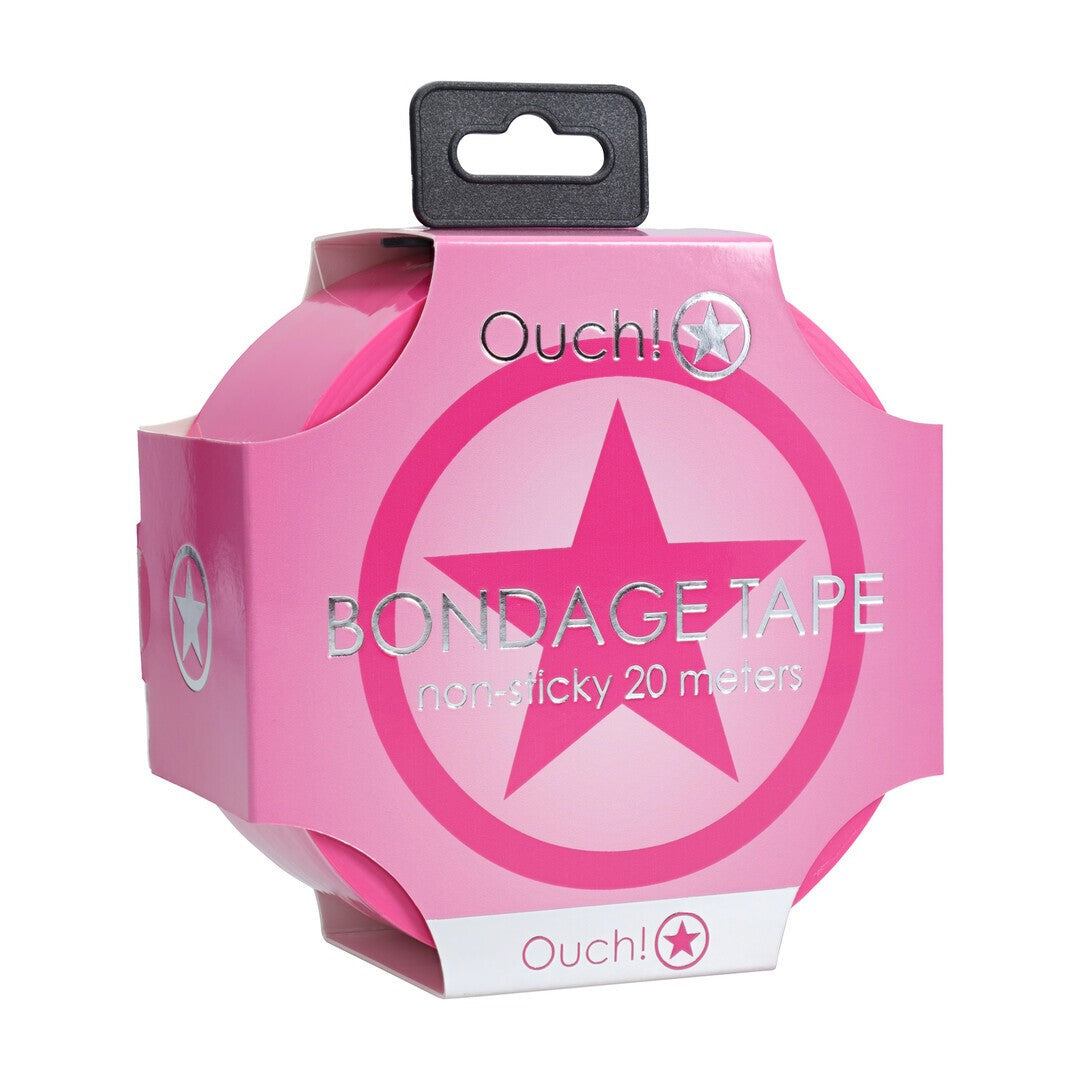 Bondage-Tape Ouch aus PVC Rosa 20 m 1 Bondage-Tape Ouch aus PVC Rosa 20 m