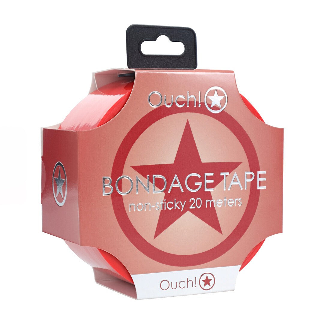 Bondage-Tape Ouch aus PVC Rot 20 m 1 Bondage-Tape Ouch aus PVC Rot 20 m