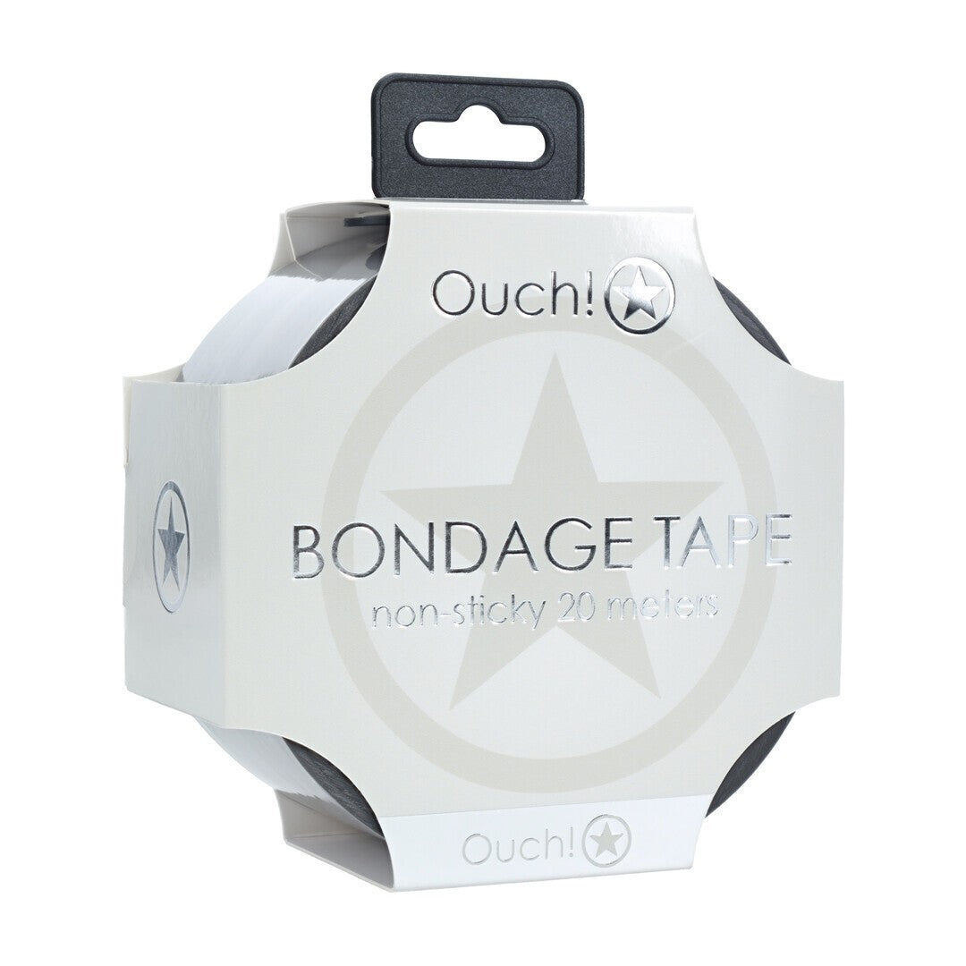 Bondage-Tape Ouch aus PVC Weiß 20 m 1 Bondage-Tape Ouch aus PVC Weiß 20 m