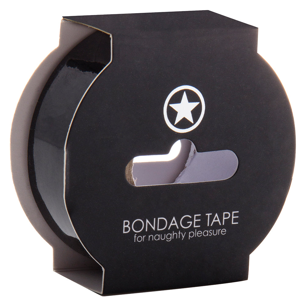 Bondage-Tape Ouch nicht klebend Schwarz 1 Bondage-Tape Ouch nicht klebend Schwarz