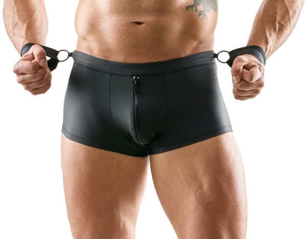 Po-freie Herren-Pants mit Handfesseln 1 Po-freie Herren-Pants mit Handfesseln