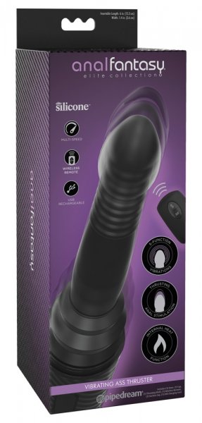 Analvibrator mit Stoß- und Heizfunktion 1 Analvibrator mit Stoß- und Heizfunktion