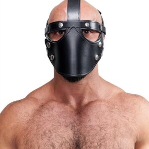 Mister B Leather Face Muzzle Harness