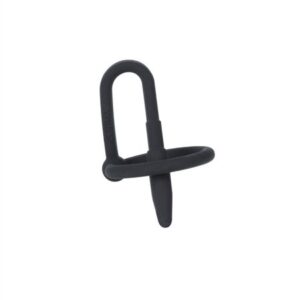 Silikon-Penisplug mit Eichelring XL