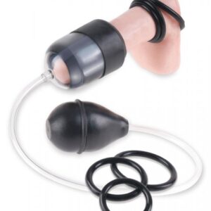 Eichelpumpe mit Pumpball transparent