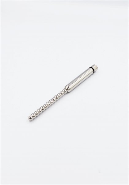 Vibrierender Urethra-Sound Beaded 8 cm 1 Vibrierender Urethra-Sound Beaded 8 cm