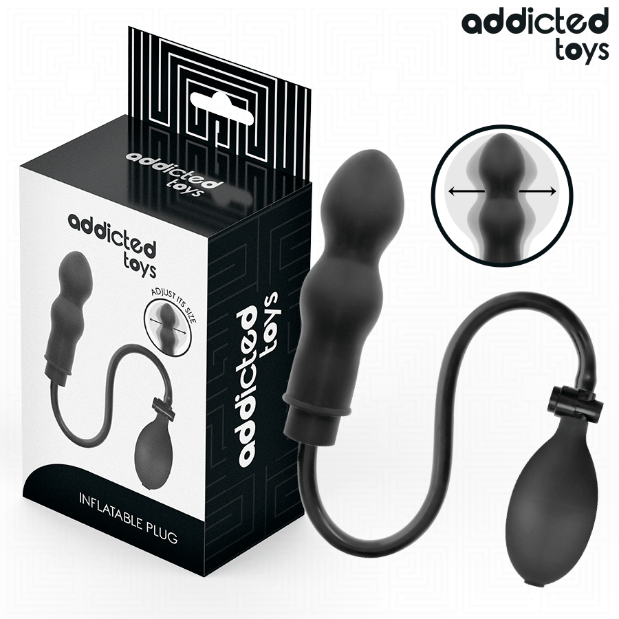 Analplug Aufblasbar Beginner Schwarz 8,8 x 2,5 cm 1 Analplug Aufblasbar Beginner Schwarz 8,8 x 2,5 cm