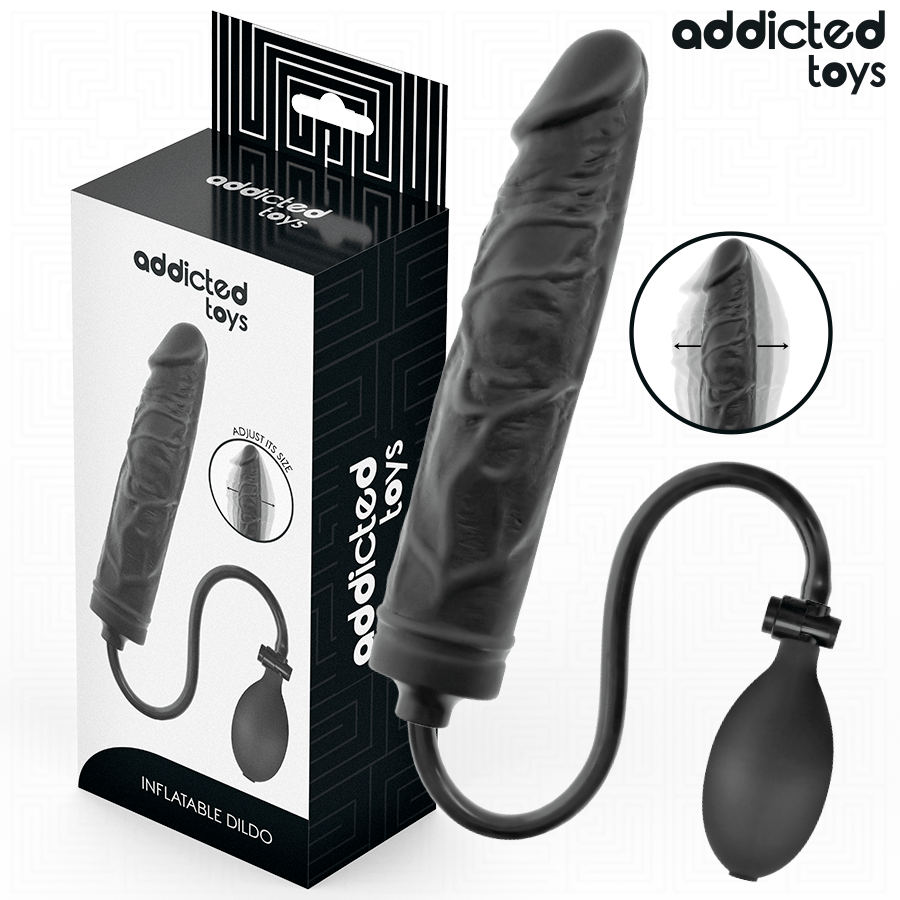 Dildo Aufblasbar Long Schwarz 19,5 x 4 cm 1 Dildo Aufblasbar Long Schwarz 19,5 x 4 cm