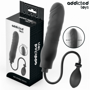 Dildo Aufblasbar Klassik Schwarz 16,5 x 3,5 cm