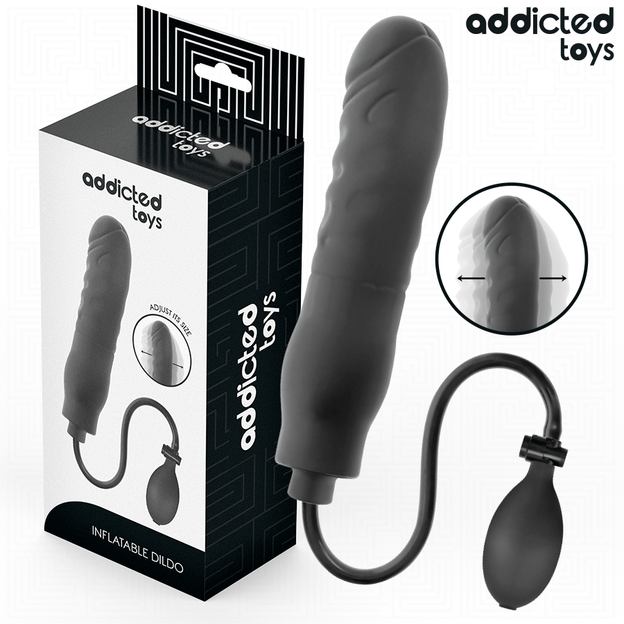 Dildo Aufblasbar Klassik Schwarz 16,5 x 3,5 cm 1 Dildo Aufblasbar Klassik Schwarz 16,5 x 3,5 cm