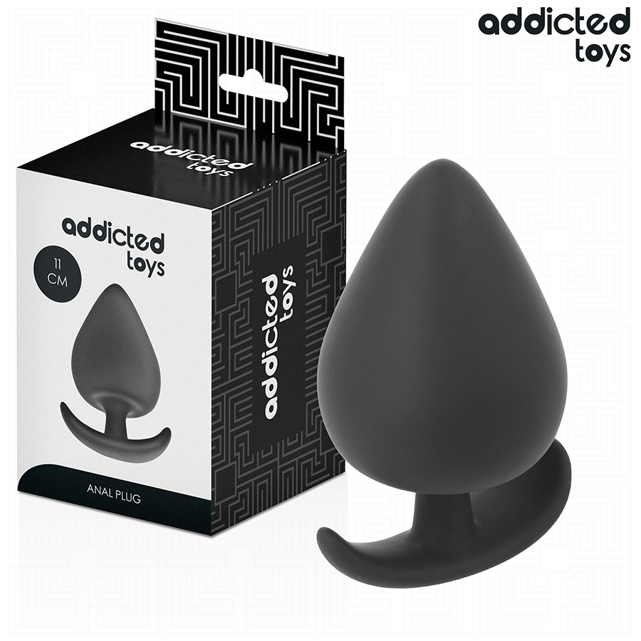 Analplug Größe XXL Schwarz 11 x 6,1 cm 1 Analplug Größe XXL Schwarz 11 x 6,1 cm