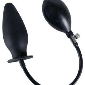 True Black Aufpumpbarer Analplug