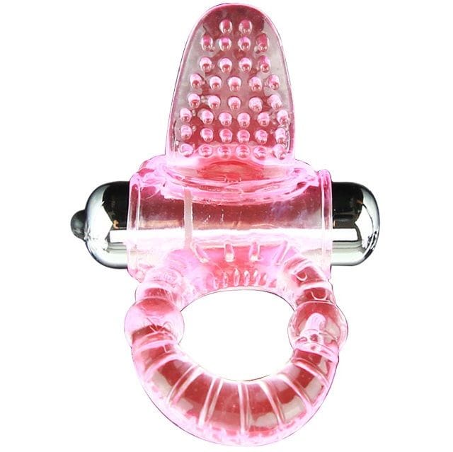 Penisring Sweet mit Zunge und Vibration Rosa 4,6 cm 1 Penisring Sweet mit Zunge und Vibration Rosa 4,6 cm