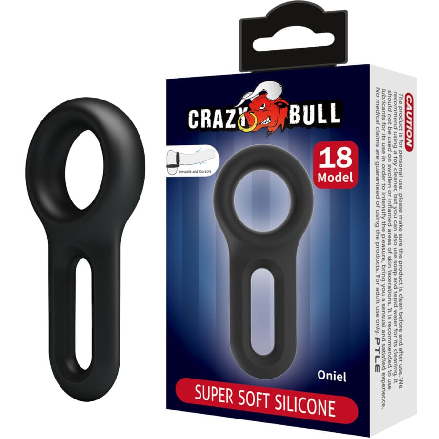 Penisring Oniel Silikonring breit Schwarz 5 cm 1 Penisring Oniel Silikonring breit Schwarz 5 cm