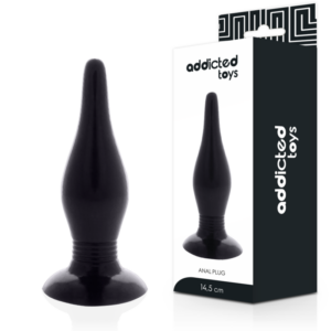 Analplug Schwarz 14,5 x 4 cm