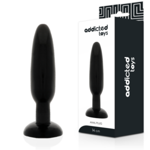 Analplug Schwarz 14 x 3,5 cm