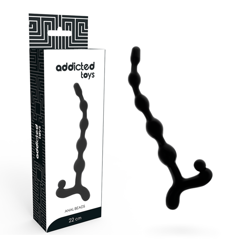 Analkette mit 5 Kugeln Schwarz 22 cm 1 Analkette mit 5 Kugeln Schwarz 22 cm