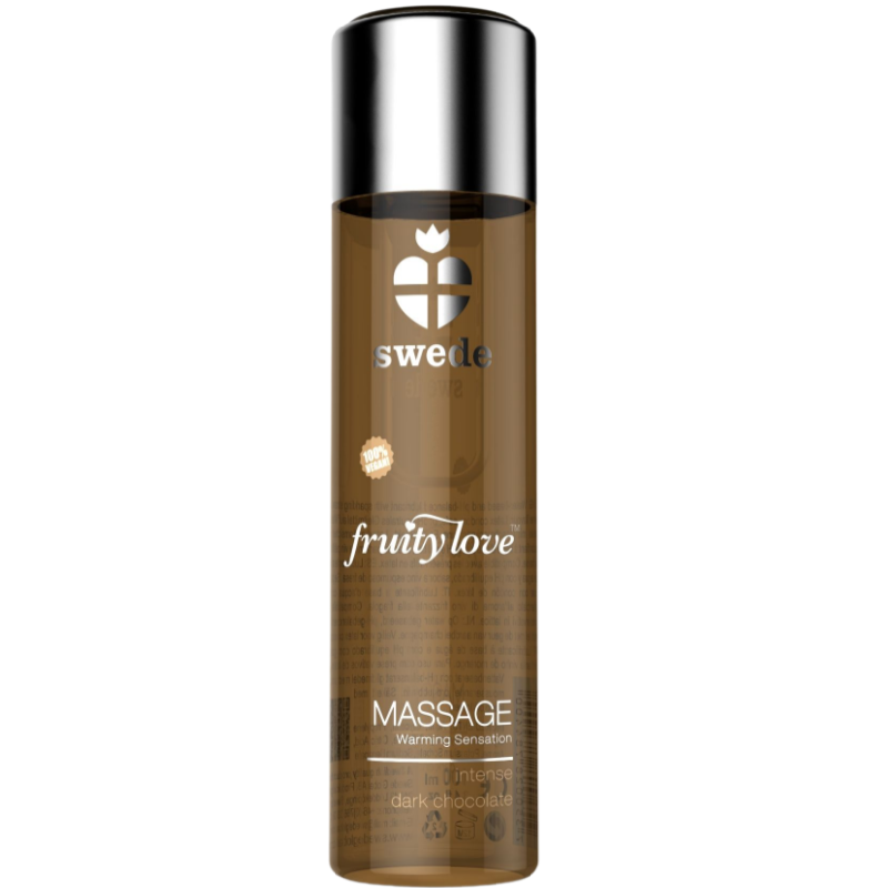 Massageöl Fruity Love mit Wärmeeffekt Dunkle Schokolade 120 ml 1 Massageöl Fruity Love mit Wärmeeffekt Dunkle Schokolade 120 ml