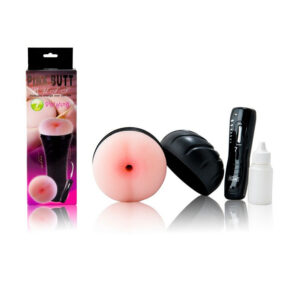 Masturbator Anus mit Vibration Natur 20 cm