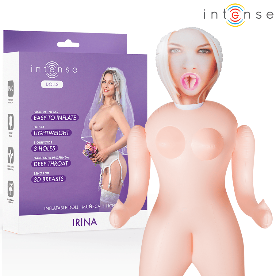 Liebespuppe Intense Irina aufblasbar mit drei Öffnungen 1 Liebespuppe Intense Irina aufblasbar mit drei Öffnungen