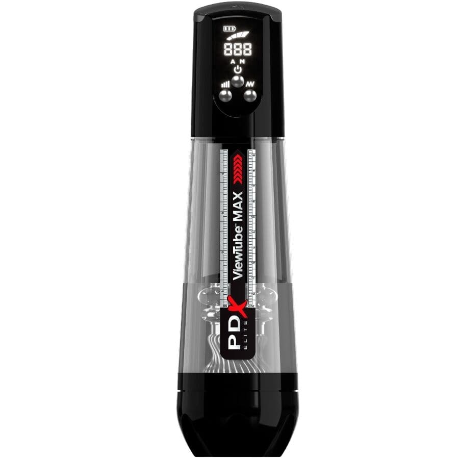 Masturbator PDX Elite Viewtube Max View mit Sichthülle Transparent 1 Masturbator PDX Elite Viewtube Max View mit Sichthülle Transparent